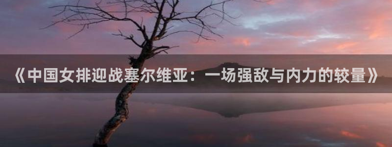 世界杯欧洲区世预赛赛程：《中国女排迎战塞尔维亚：一场强敌与内力的较量》